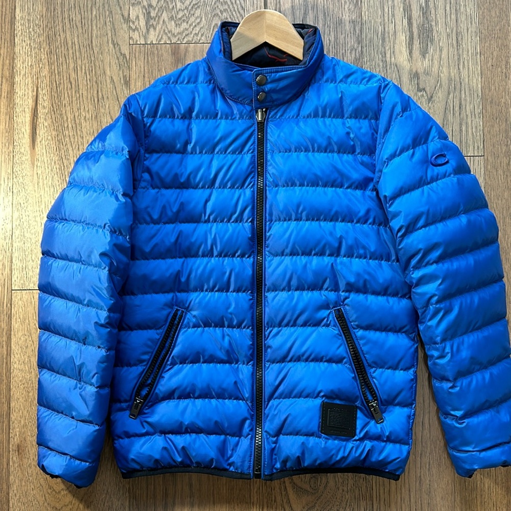 Coach Jacket Size XS Blue  Good Condition